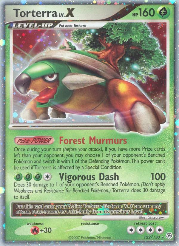 Torterra LV.X · Diamond & Pearl