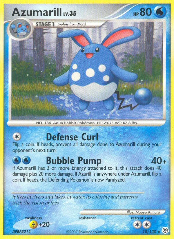 Azumarill · Diamond & Pearl