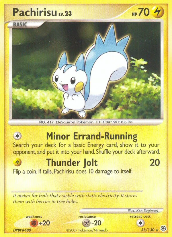 Pachirisu · Diamond & Pearl