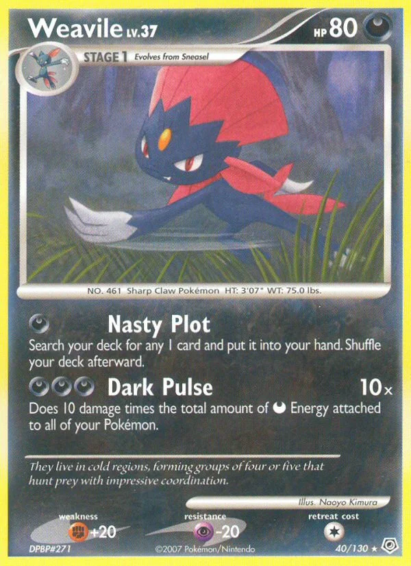 Weavile · Diamond & Pearl