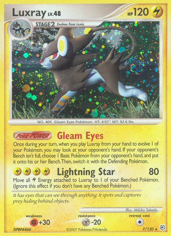 Luxray · Diamond & Pearl