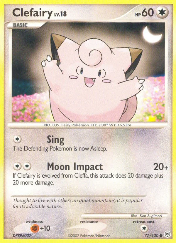 Clefairy · Diamond & Pearl