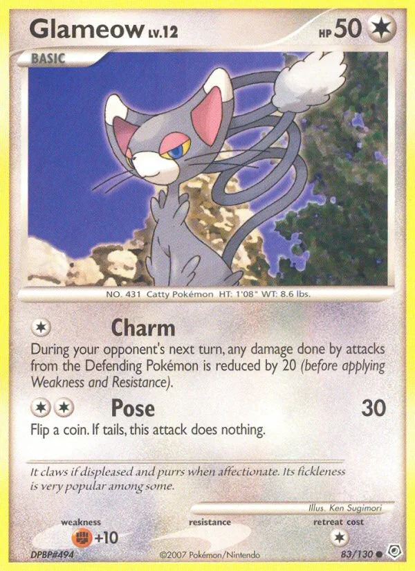 Glameow · Diamond & Pearl
