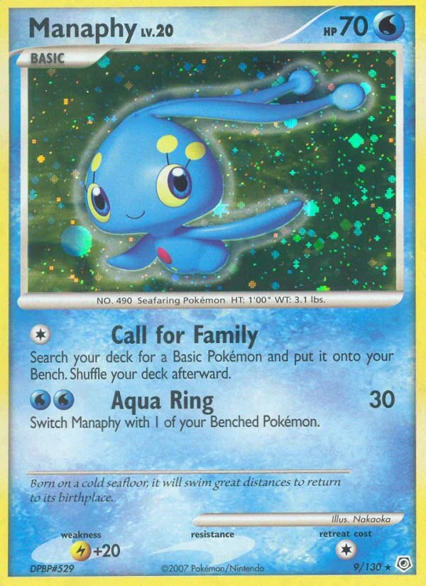 Manaphy · Diamond & Pearl