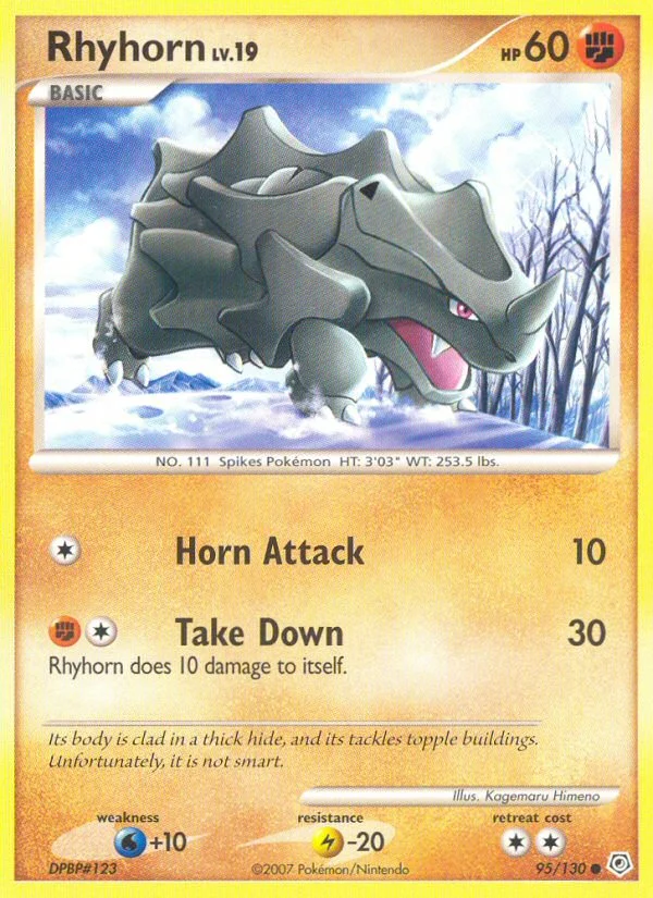 Rhyhorn · Diamond & Pearl