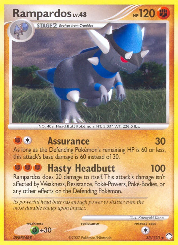 Rampardos · Mysterious Treasures