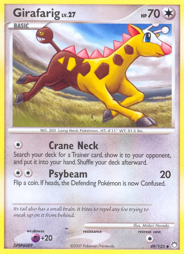 Girafarig · Mysterious Treasures