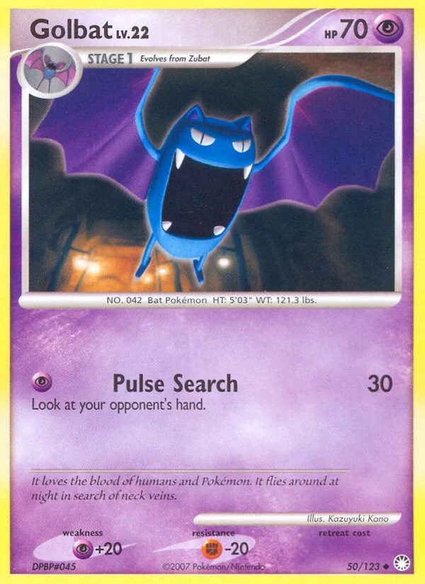 Golbat · Mysterious Treasures