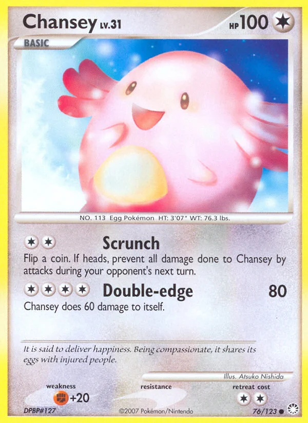 Chansey · Mysterious Treasures
