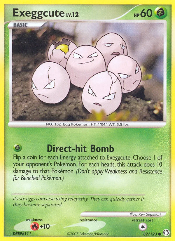Exeggcute · Mysterious Treasures