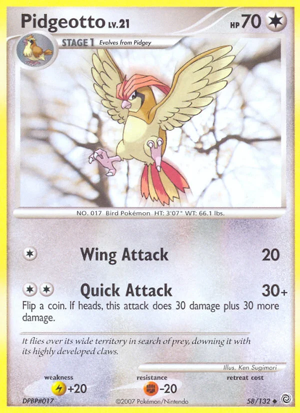 Pidgeotto · Secret Wonders