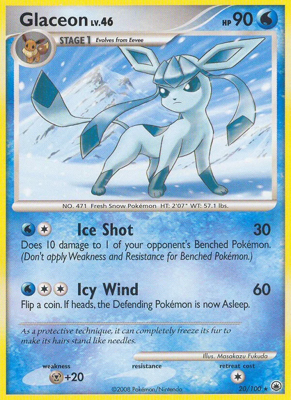 Glaceon · Majestic Dawn