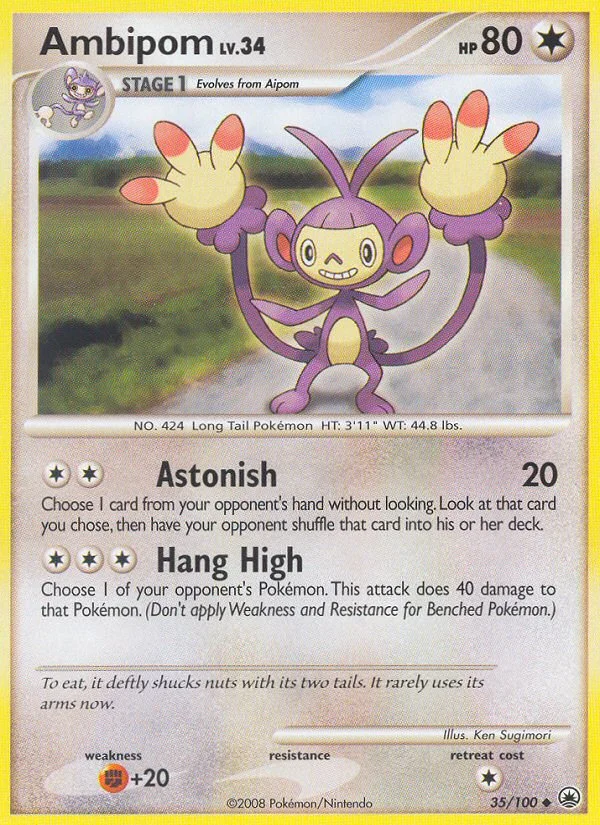 Ambipom · Majestic Dawn