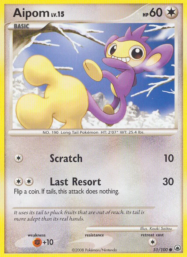 Aipom · Majestic Dawn