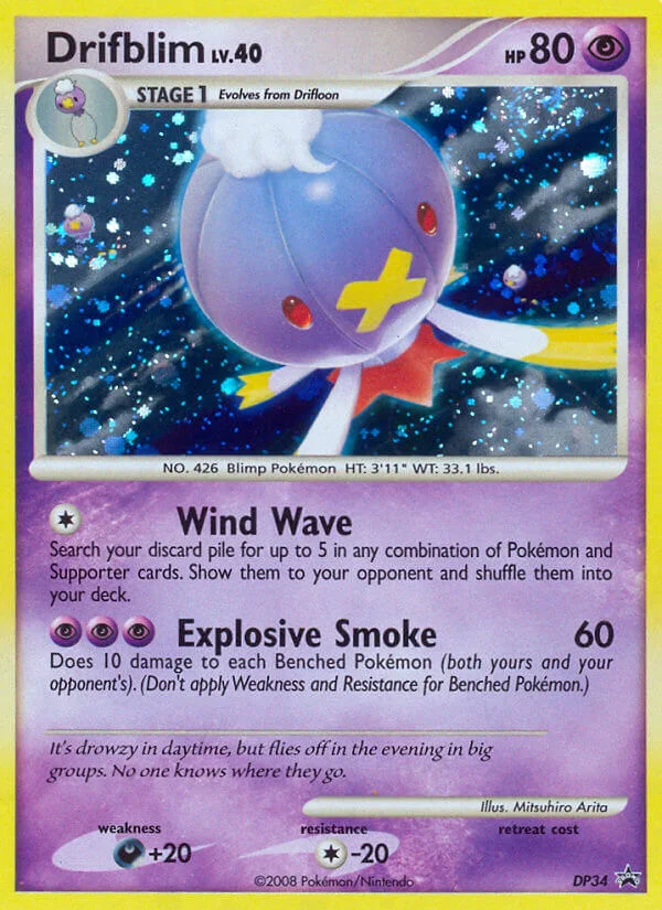 Drifblim · DP Black Star Promos