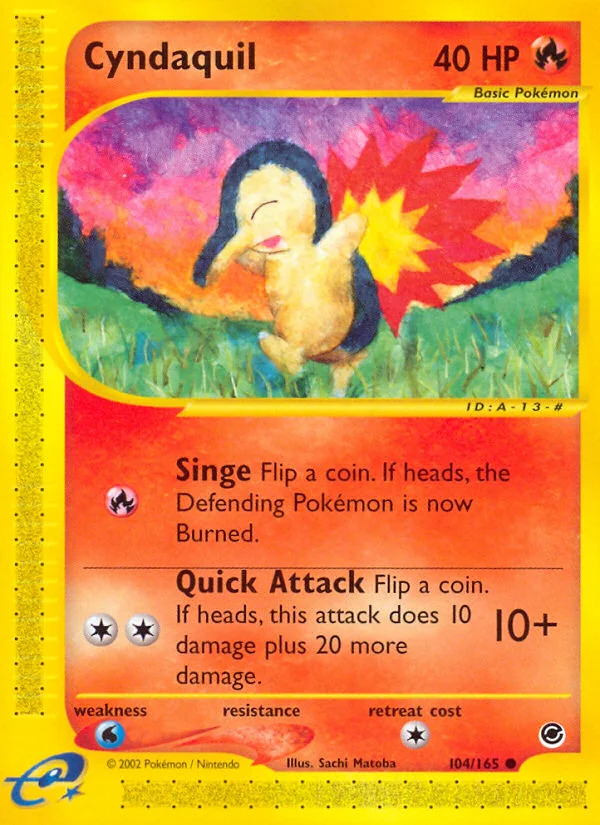 Cyndaquil · Expedition Base Set