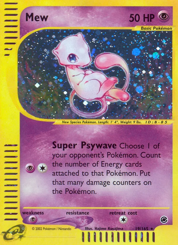 Mew · Expedition Base Set
