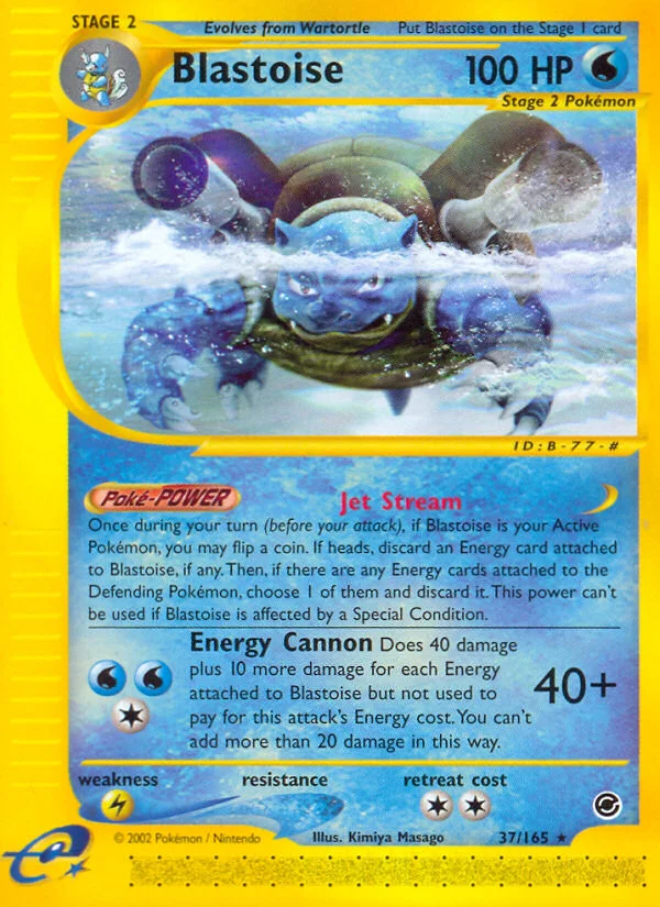 Blastoise · Expedition Base Set