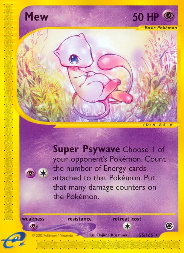 Mew · Expedition Base Set