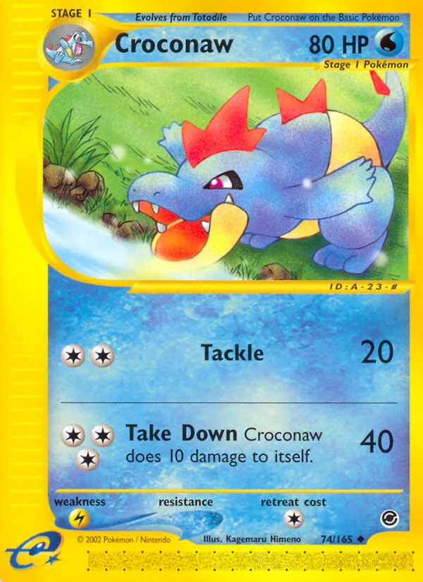 Croconaw · Expedition Base Set