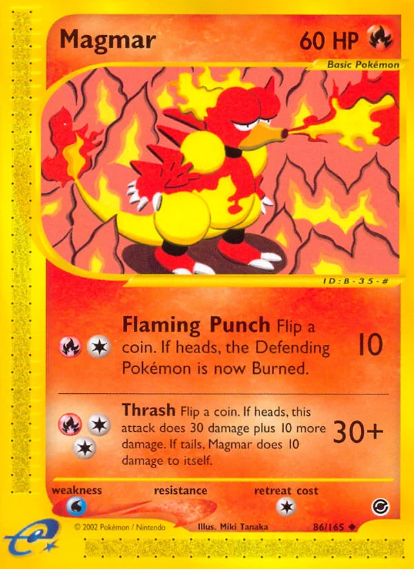 Magmar · Expedition Base Set