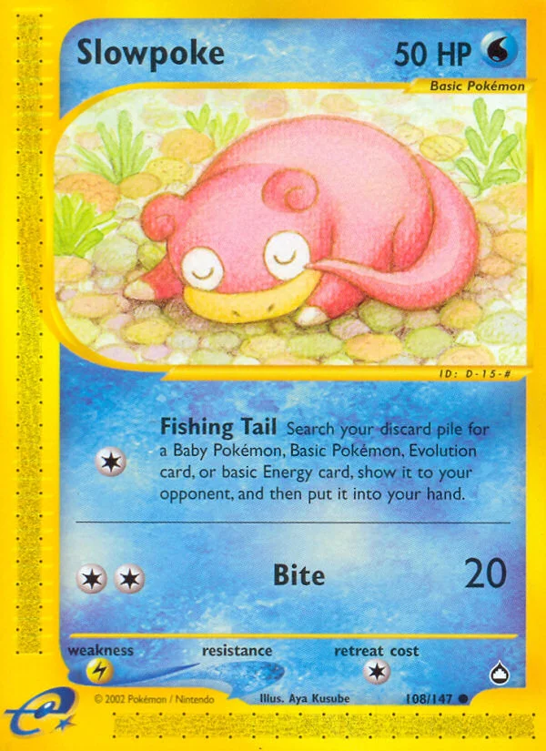 Slowpoke · Aquapolis