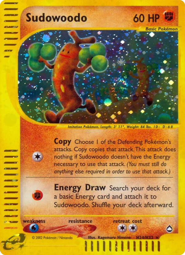 Sudowoodo · Aquapolis