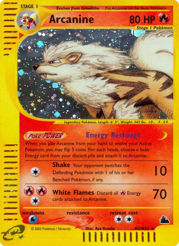 Arcanine · Skyridge
