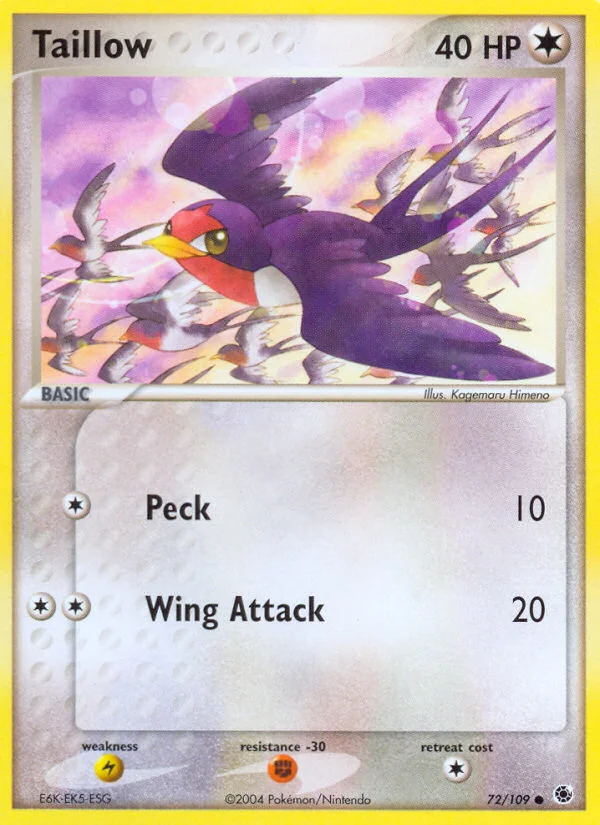 Taillow · Ruby & Sapphire