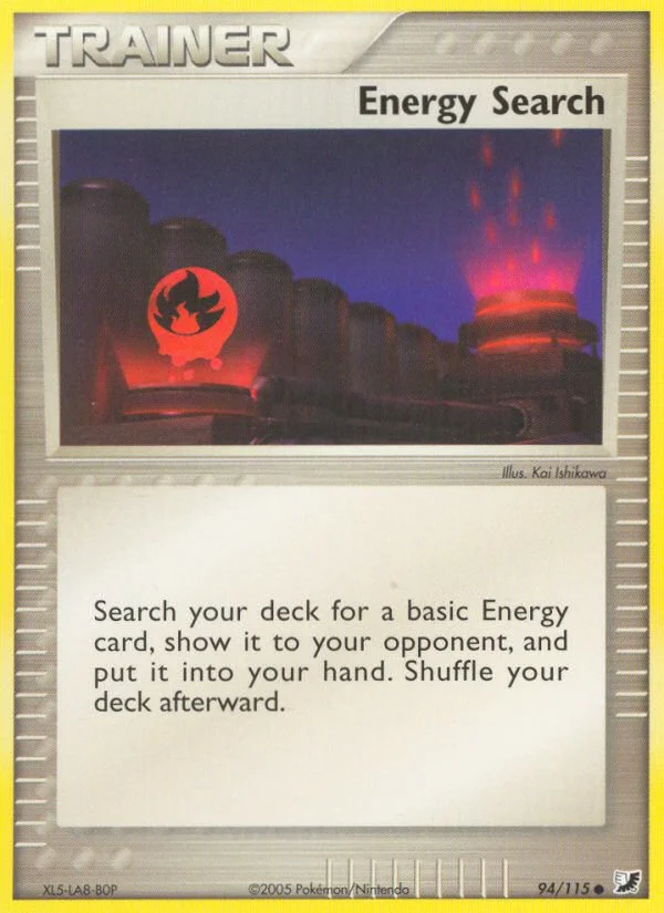 Energy Search · Unseen Forces