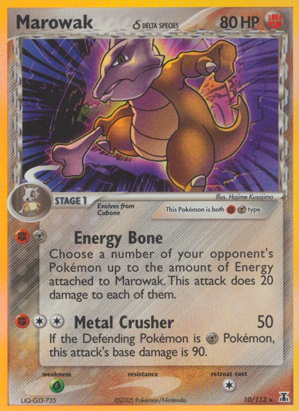 Marowak δ · Delta Species