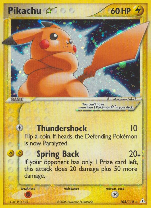 Pikachu ☆ · Holon Phantoms