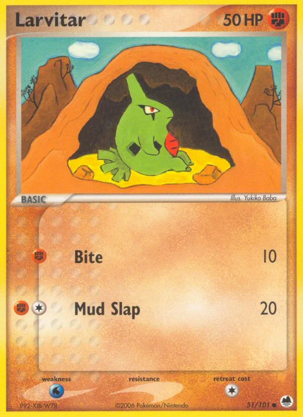 Larvitar · Dragon Frontiers