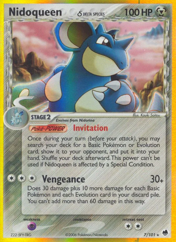Nidoqueen δ · Dragon Frontiers