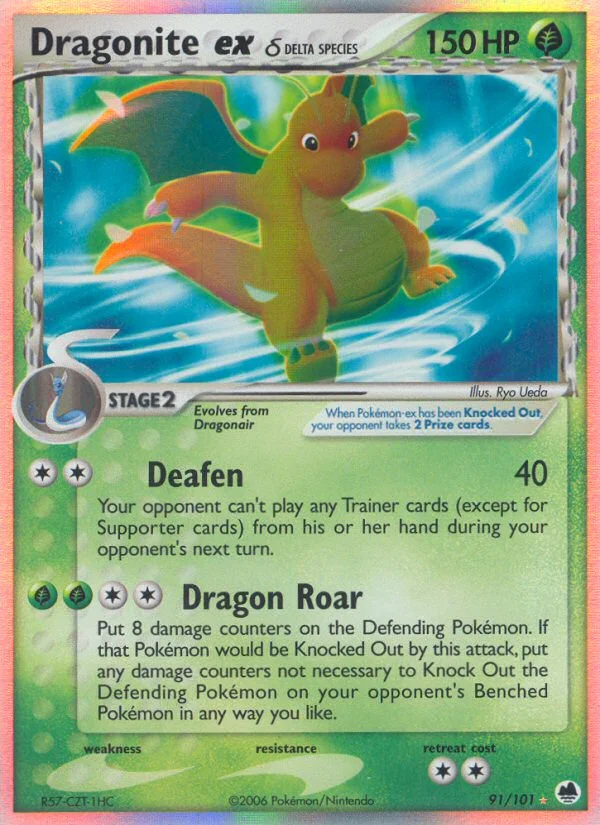 Dragonite ex δ · Dragon Frontiers