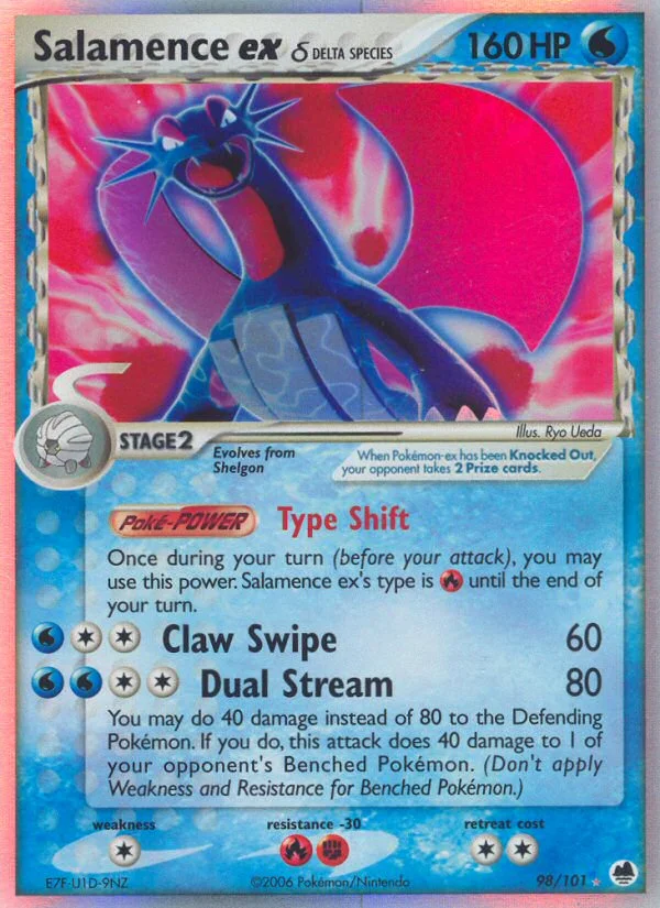 Salamence ex δ · Dragon Frontiers