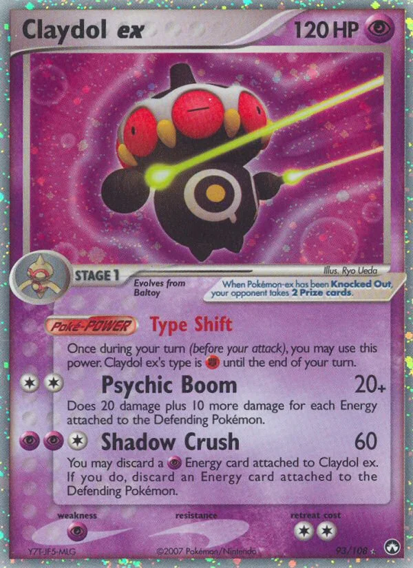 Claydol ex · Power Keepers