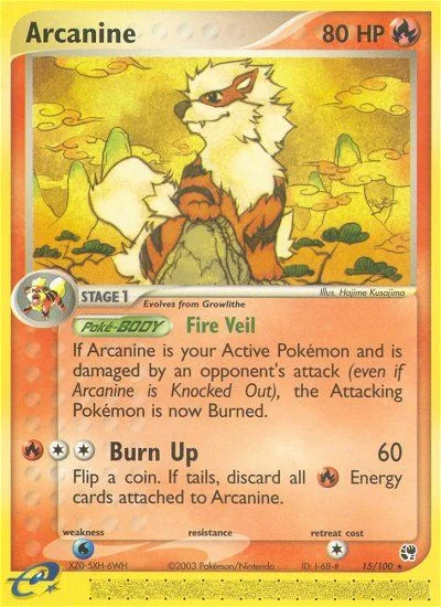 Arcanine · Sandstorm