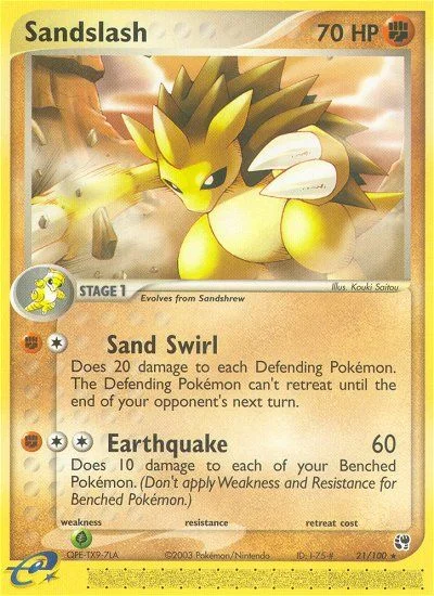Sandslash · Sandstorm