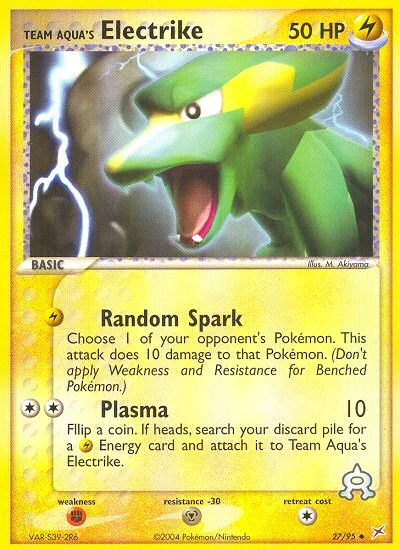 Team Aqua's Electrike · Team Magma vs Team Aqua