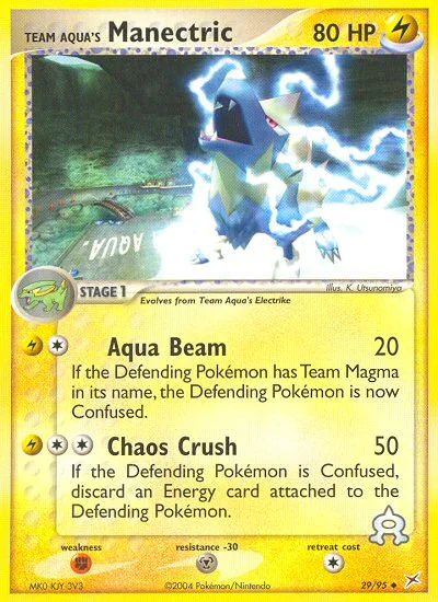 Team Aqua's Manectric · Team Magma vs Team Aqua