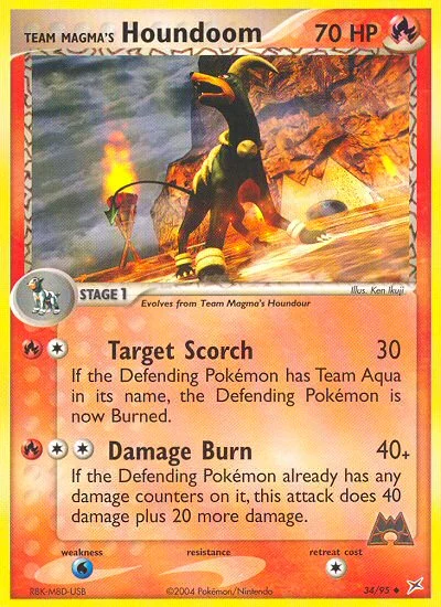 Team Magma's Houndoom · Team Magma vs Team Aqua