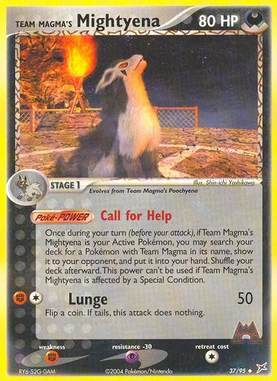 Team Magma's Mightyena · Team Magma vs Team Aqua