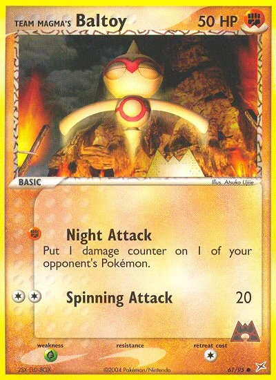 Team Magma's Baltoy · Team Magma vs Team Aqua