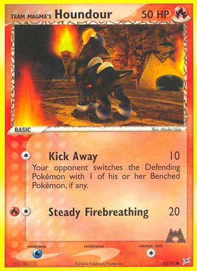 Team Magma's Houndour · Team Magma vs Team Aqua