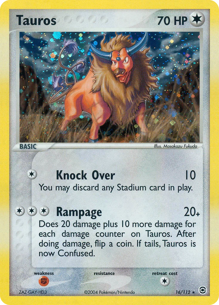 Tauros · FireRed & LeafGreen