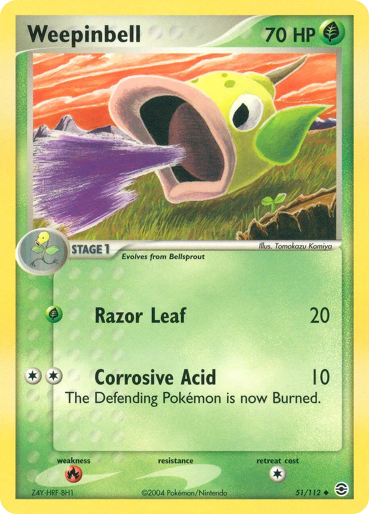 Weepinbell · FireRed & LeafGreen