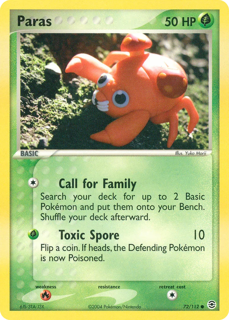 Paras · FireRed & LeafGreen