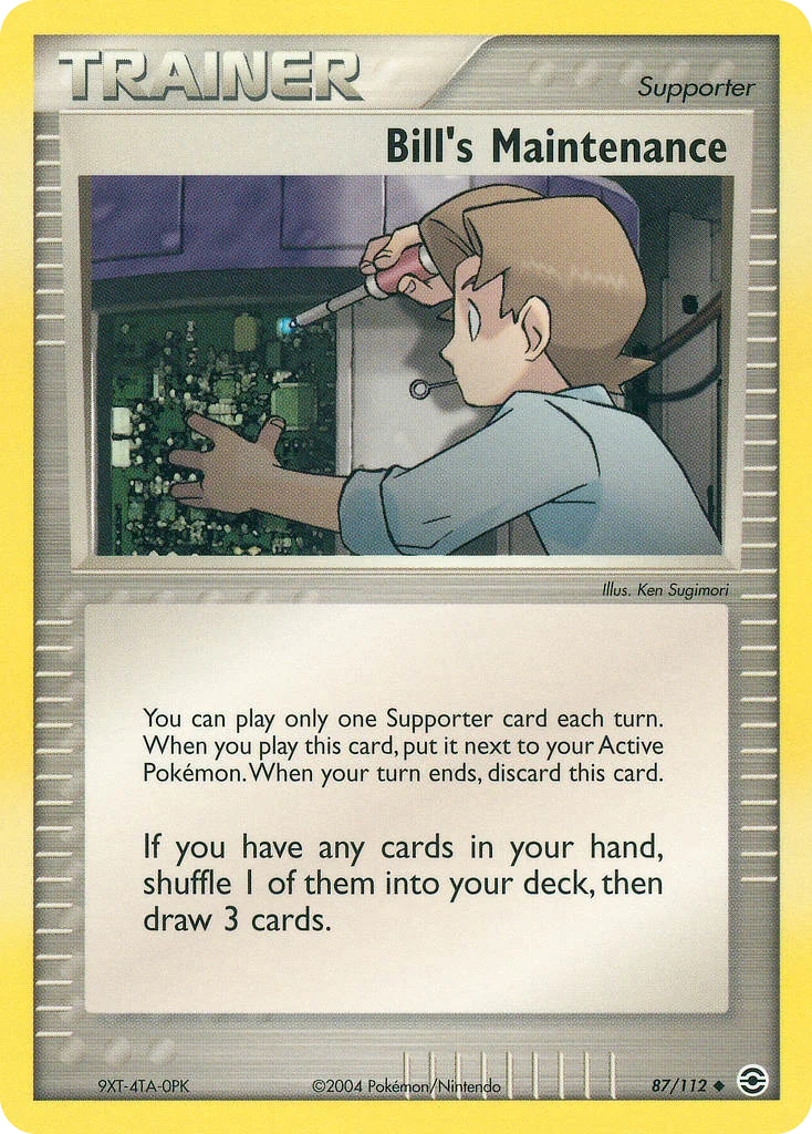 Bill's Maintenance · FireRed & LeafGreen