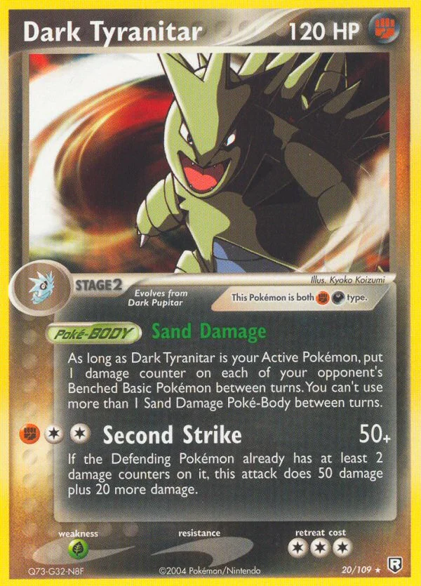 Dark Tyranitar · Team Rocket Returns
